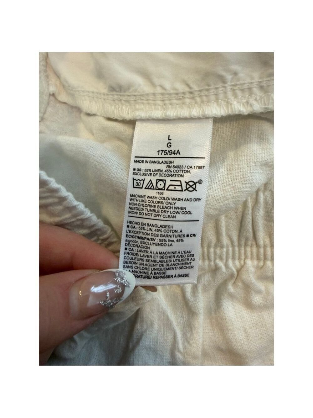 NWT Old Navy Men's Mickey Mouse Embroidered Shorts - Cream - Size L - Picture 10 of 12